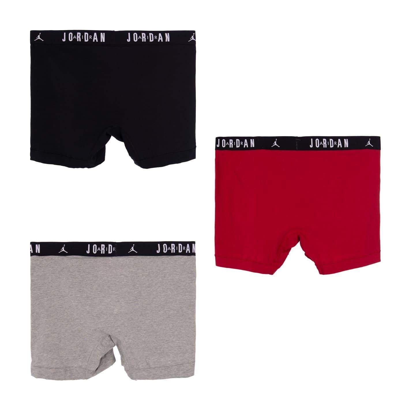 Red-Black - Front - Air Mens Cotton Blend Briefs (Pack of 3)