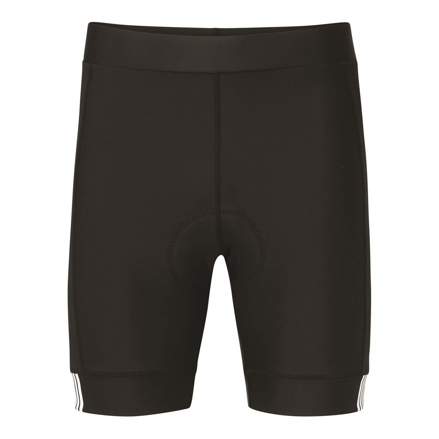Black-White - Front - Dare 2B Unisex Adult Slim Cycling Bib Shorts