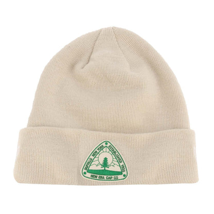Beige - Front - New Era Knitted Turned Up Cuff Beanie