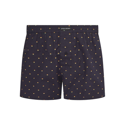 Shale Green - Back - Lyle & Scott Mens Polka Dot Boxer Shorts (Pack of 3)