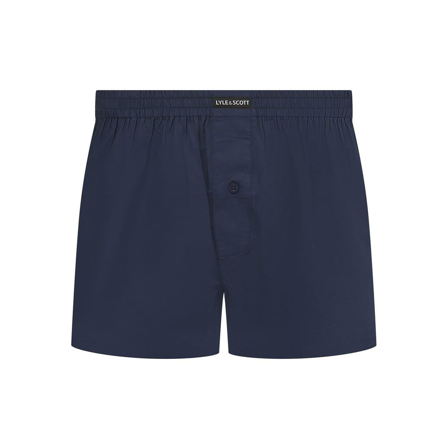 Shale Green - Lifestyle - Lyle & Scott Mens Polka Dot Boxer Shorts (Pack of 3)