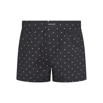 Polka Dot - Side - Lyle & Scott Mens Polka Dot Boxer Shorts (Pack of 3)