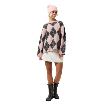Peach - Back - Coachi Womens-Ladies Embossed Beanie