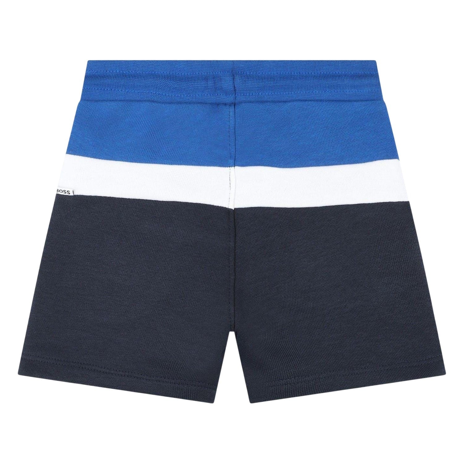 Navy - Back - Boss Baby Boys Jersey Swim Shorts