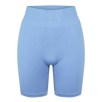 Brunnera Blue - Front - USA Womens-Ladies Cycling Shorts