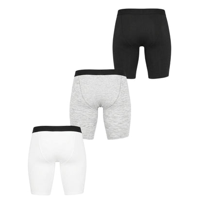 Black-White-Grey - Back - Reebok Mens Boxer Shorts