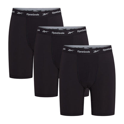 Black - Front - Reebok Mens Boxer Shorts