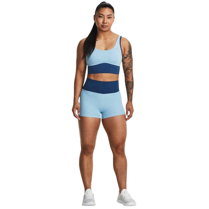 Blue - Lifestyle - Under Armour Womens-Ladies Meridian Compression Shorts