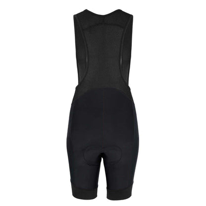 Black - Back - Pinnacle Womens-Ladies Cycling Bib Shorts