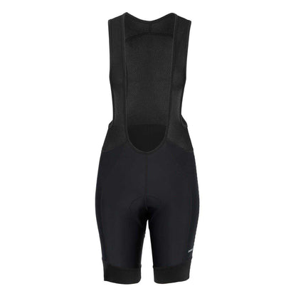 Black - Front - Pinnacle Womens-Ladies Cycling Bib Shorts
