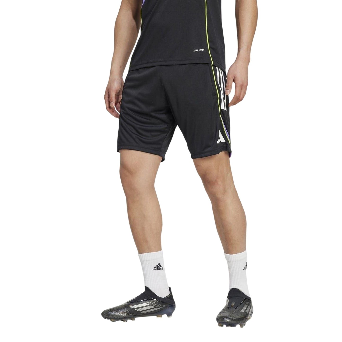 Black - Side - Adidas Mens Tiro 25 Competition Shorts