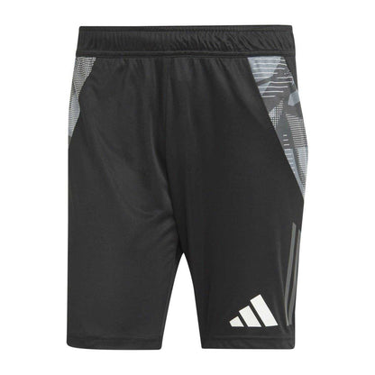 Black-Grey - Front - Adidas Mens Tiro 25 Competition Shorts
