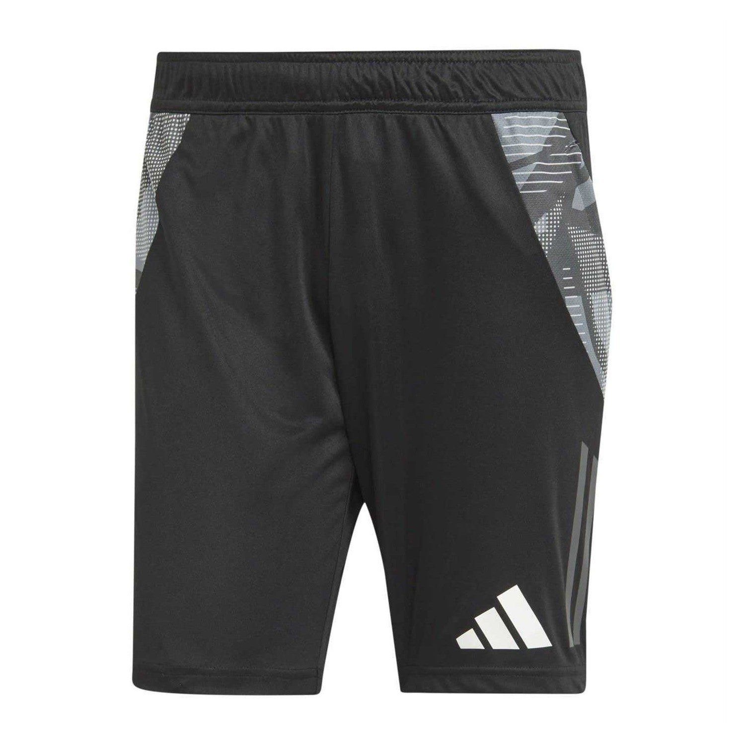 Black-Grey - Front - Adidas Mens Tiro 25 Competition Shorts