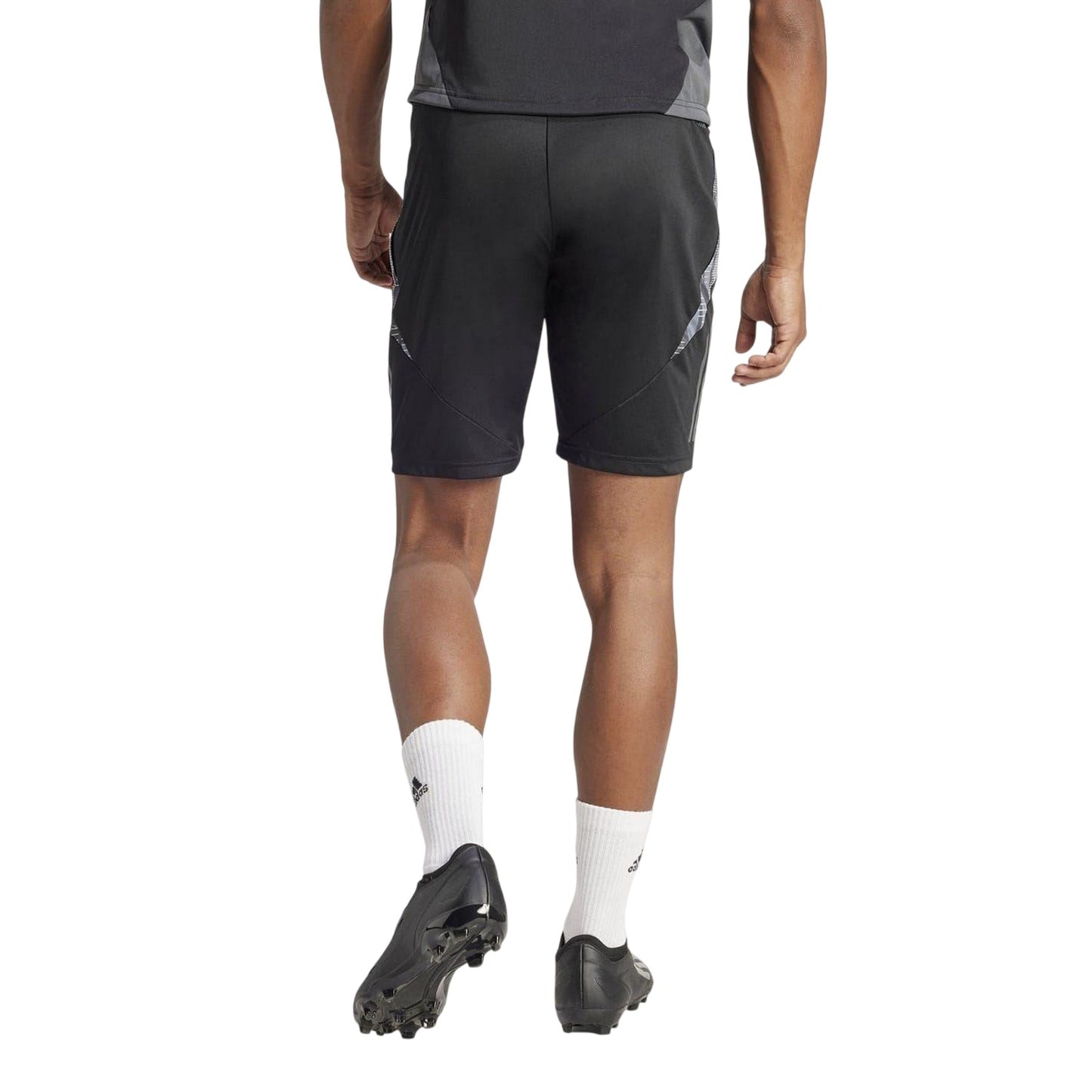 Black-Grey - Back - Adidas Mens Tiro 25 Competition Shorts