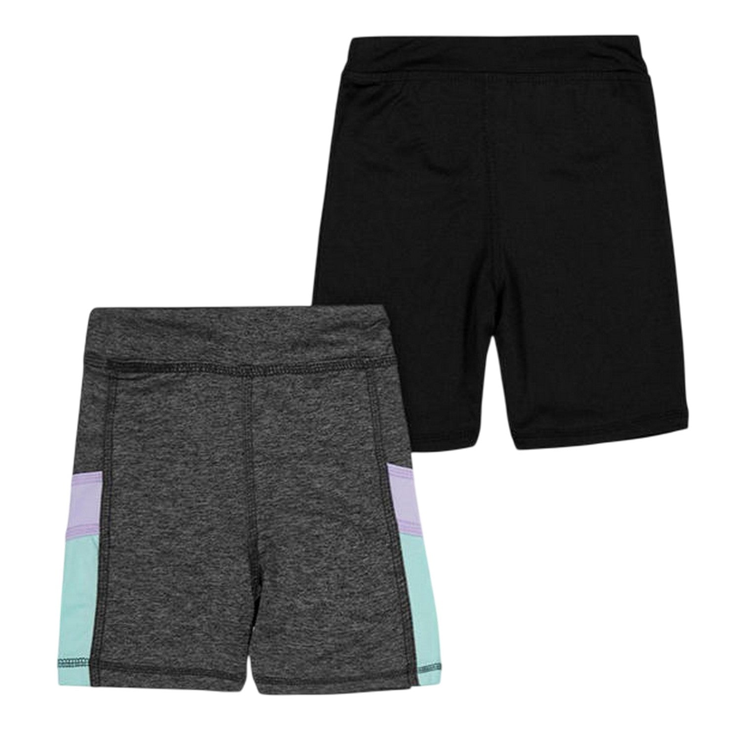 Midnight - Back - Reebok Girls Shorts (Pack of 2)