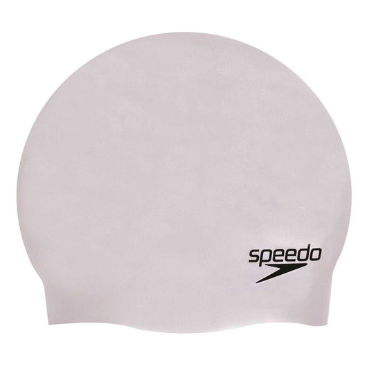 Grey - Front - Speedo Unisex Adult Snug Fit Swimming Swim Cap