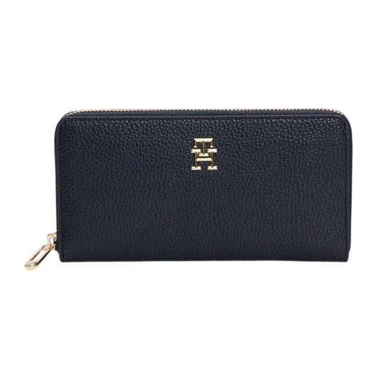 Space Blue - Front - Tommy Hilfiger Womens-Ladies Emblem Wallet