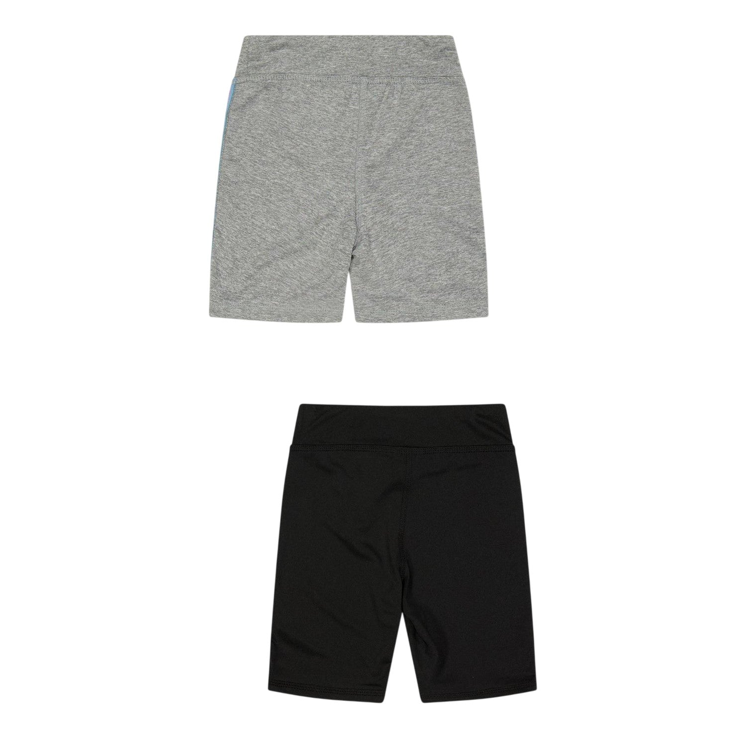 Silver - Back - Reebok Girls Jersey Shorts (Pack of 2)