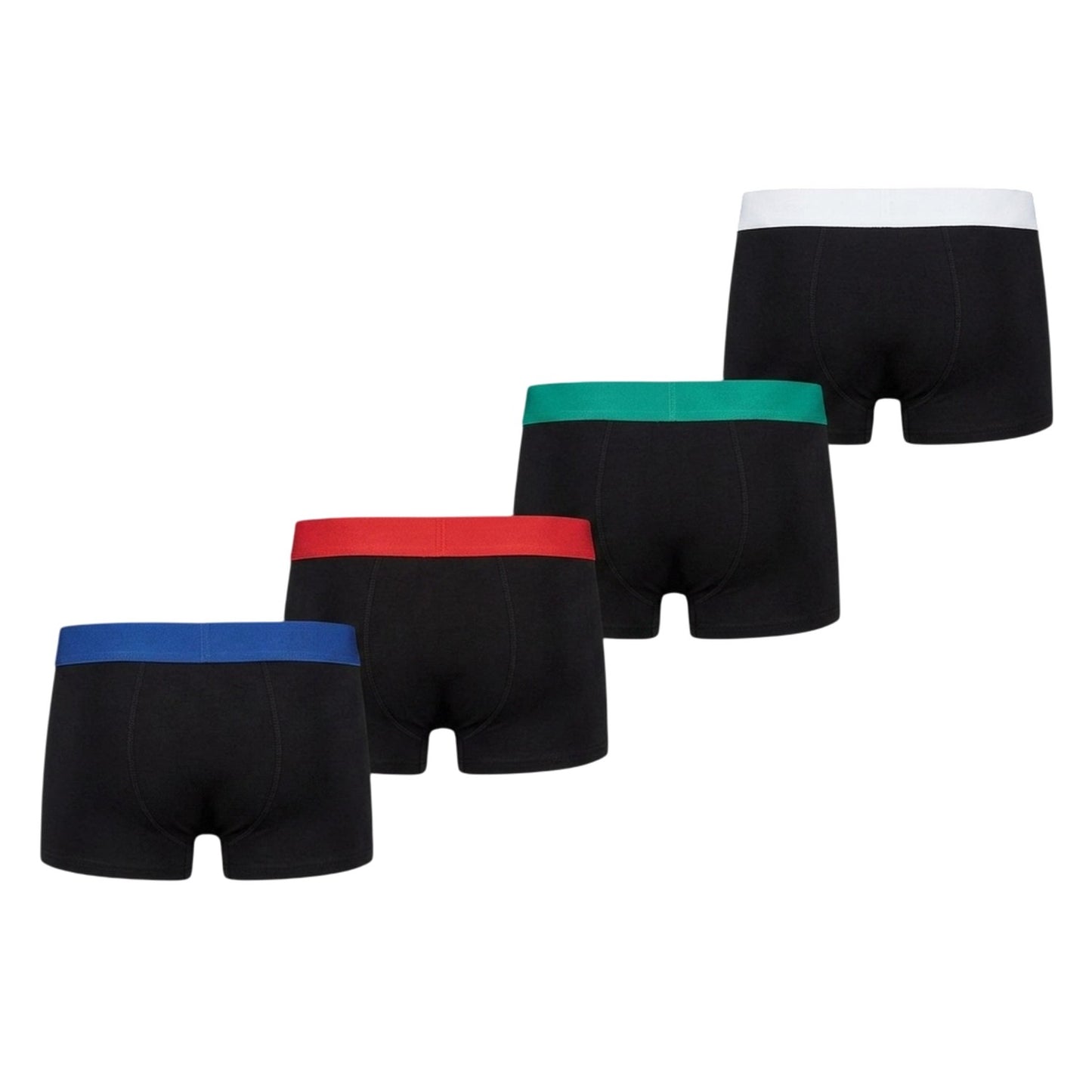 Multicoloured - Back - Sergio Tacchini Mens Boxer Shorts (Pack of 4)