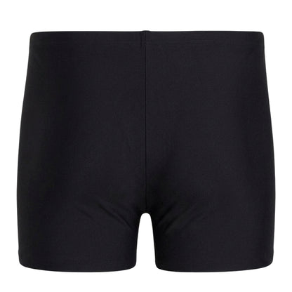 Black - Back - Adidas Mens Solid Fitted Swim Shorts