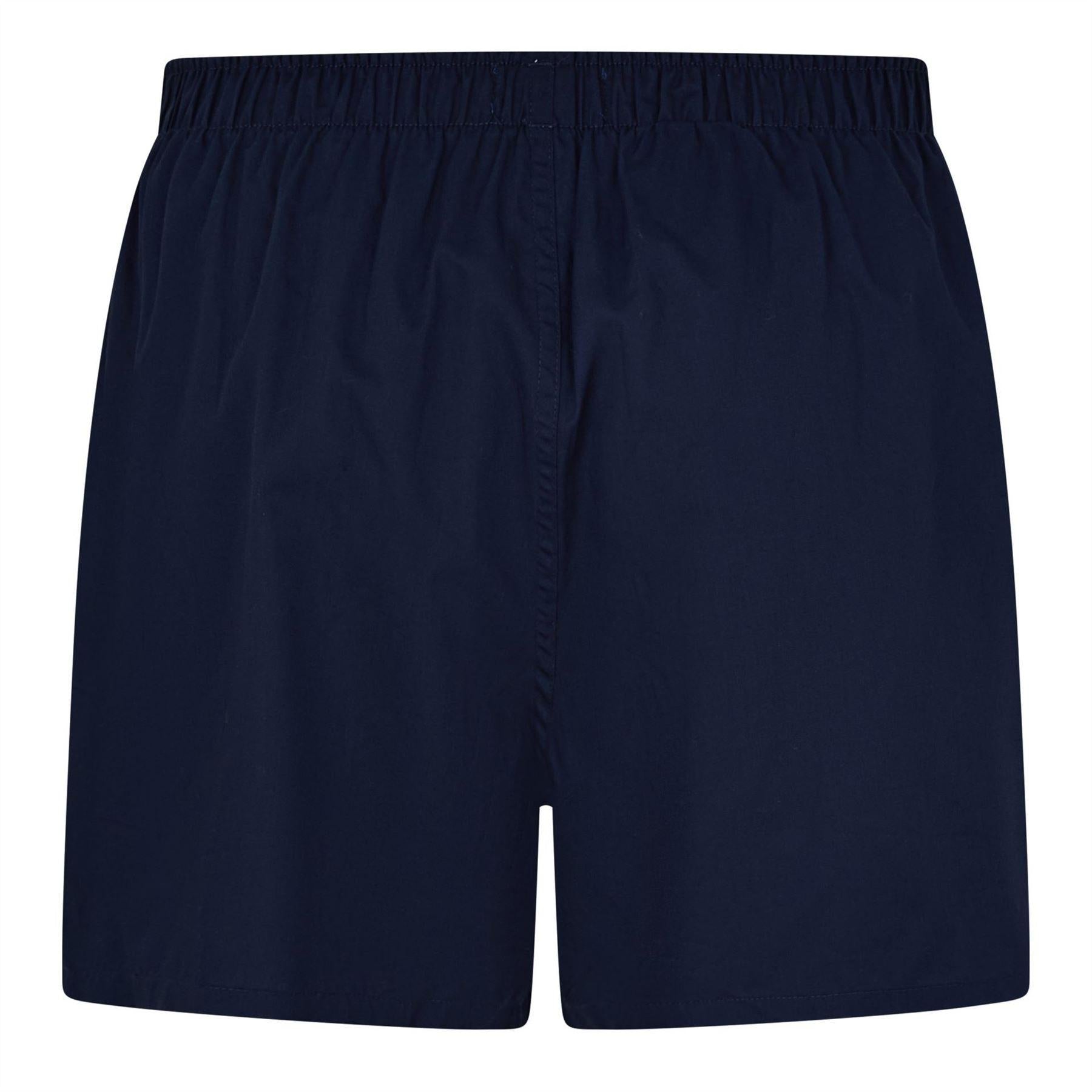 Navy-Bear Brown - Lifestyle - Ralph Lauren Mens Boxer Shorts (Pack of 3)