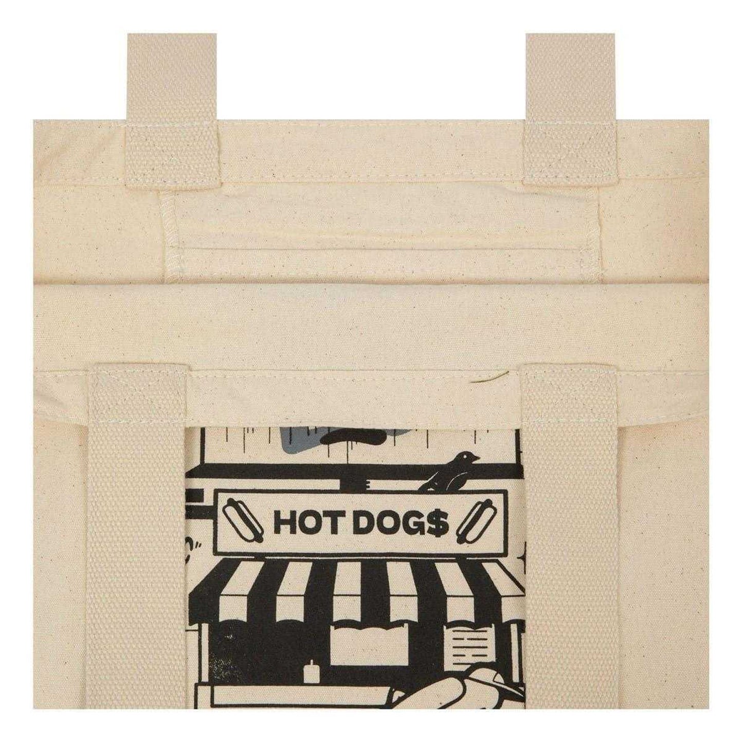 Light Beige - Side - New Era Graphic Print Tote Bag