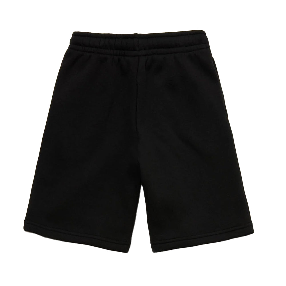 Black - Back - Lacoste Childrens-Kids Relaxed Fit Casual Shorts