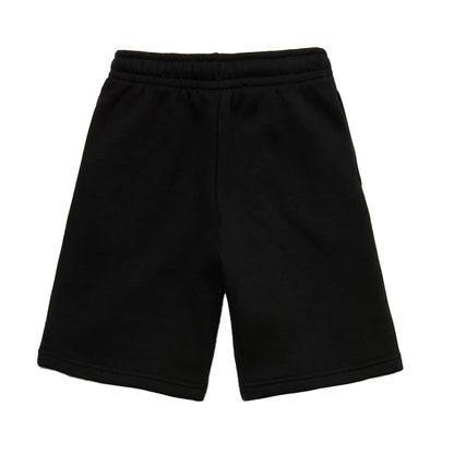 Black - Back - Lacoste Childrens-Kids Relaxed Fit Casual Shorts