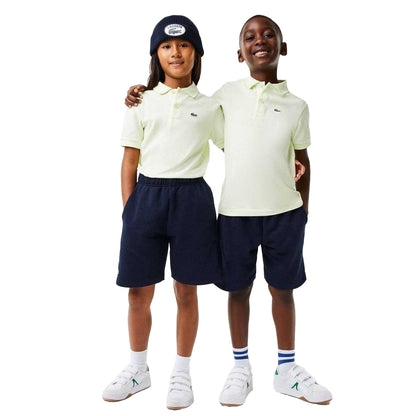 Navy - Lifestyle - Lacoste Childrens-Kids Relaxed Fit Casual Shorts
