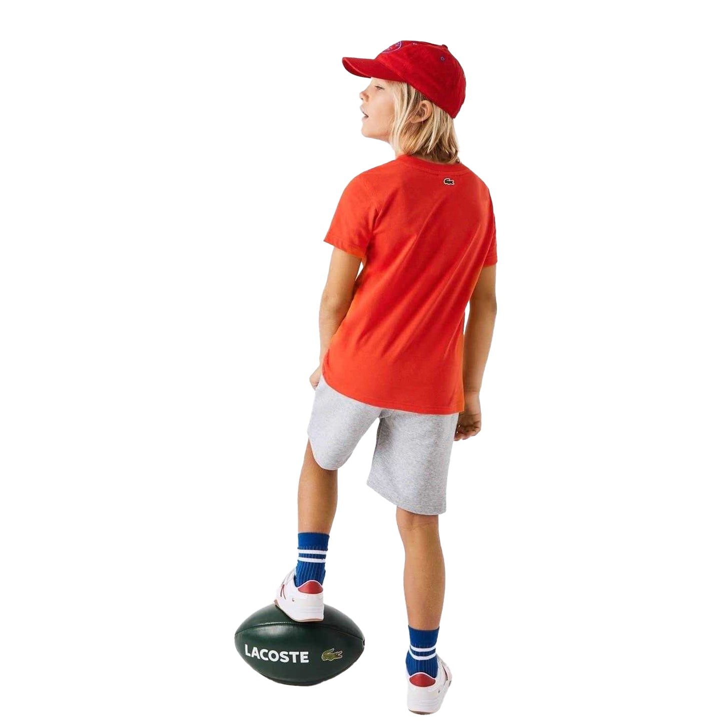 Grey - Lifestyle - Lacoste Childrens-Kids Relaxed Fit Casual Shorts