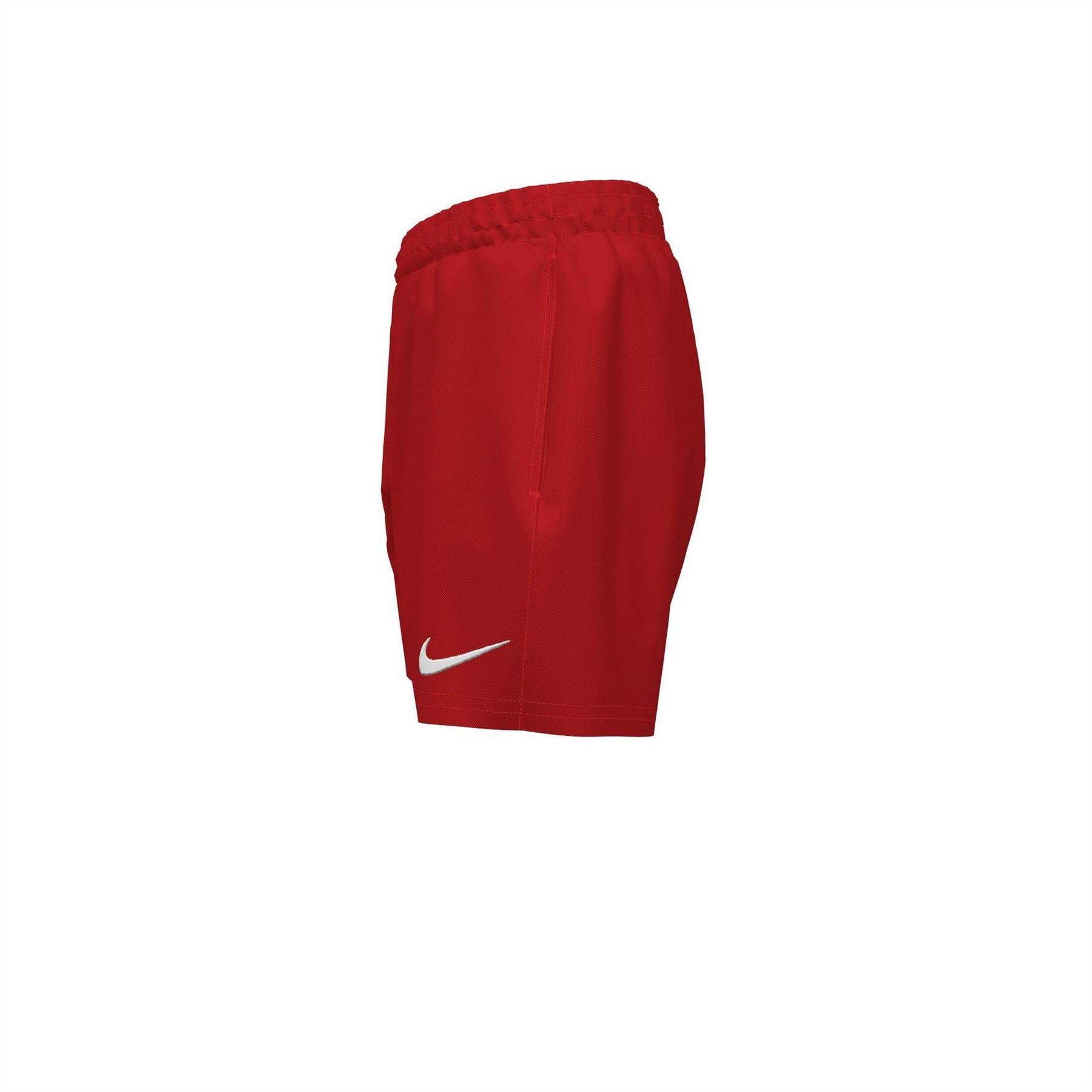 University Red - Side - Nike Boys Swim Shorts