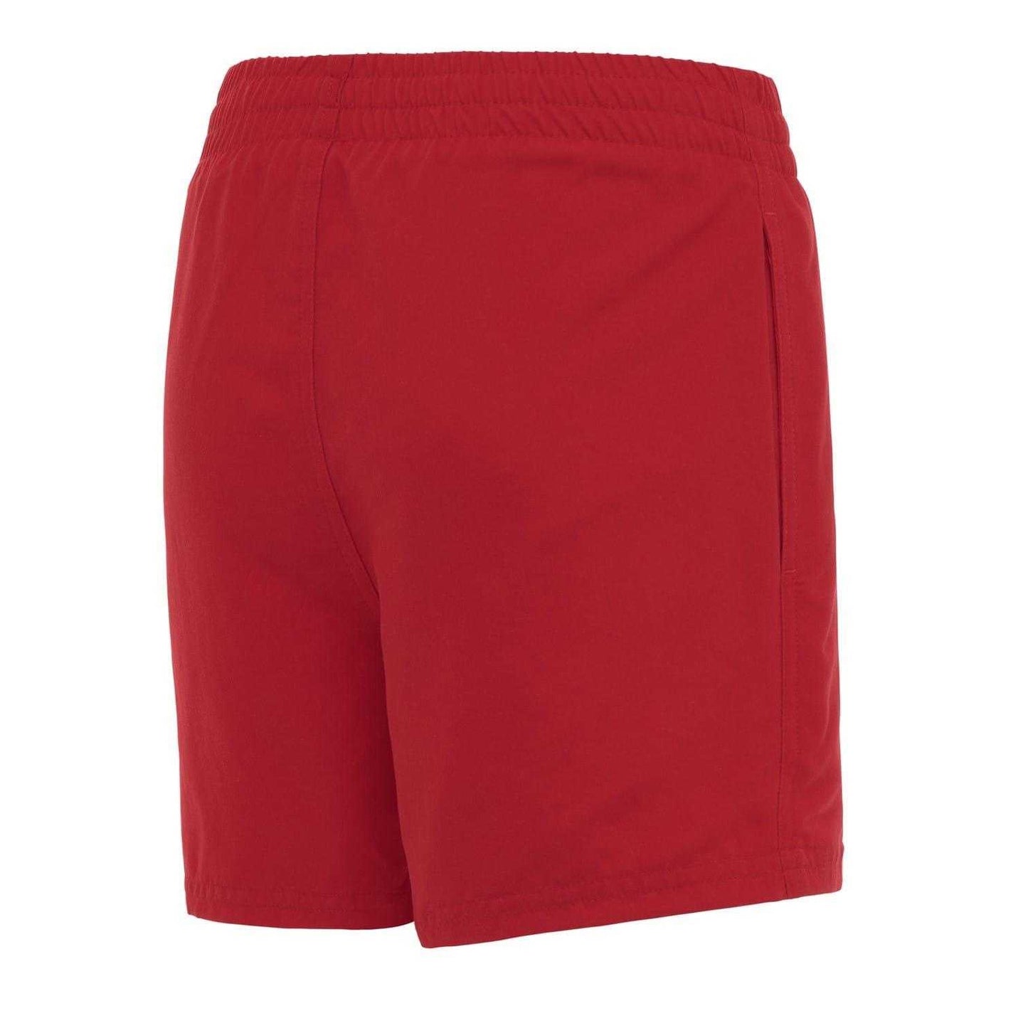 Red - Back - Nike Boys Swim Shorts