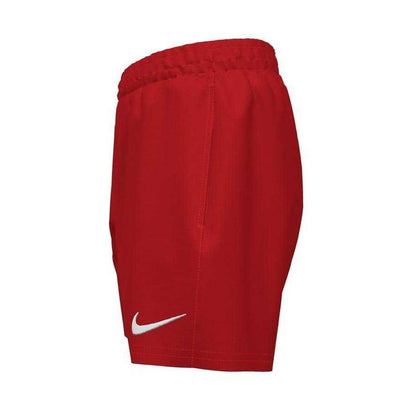 Red - Side - Nike Boys Swim Shorts