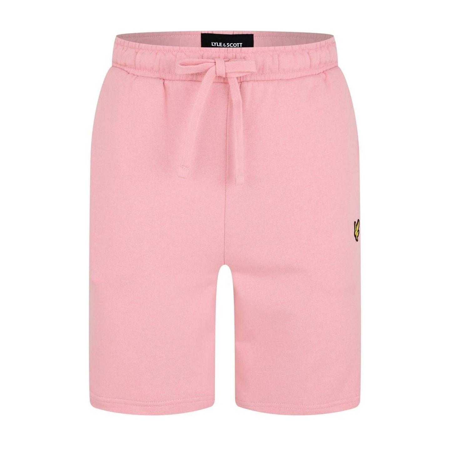 Palm Pink - Front - Lyle & Scott Mens Fleece Shorts