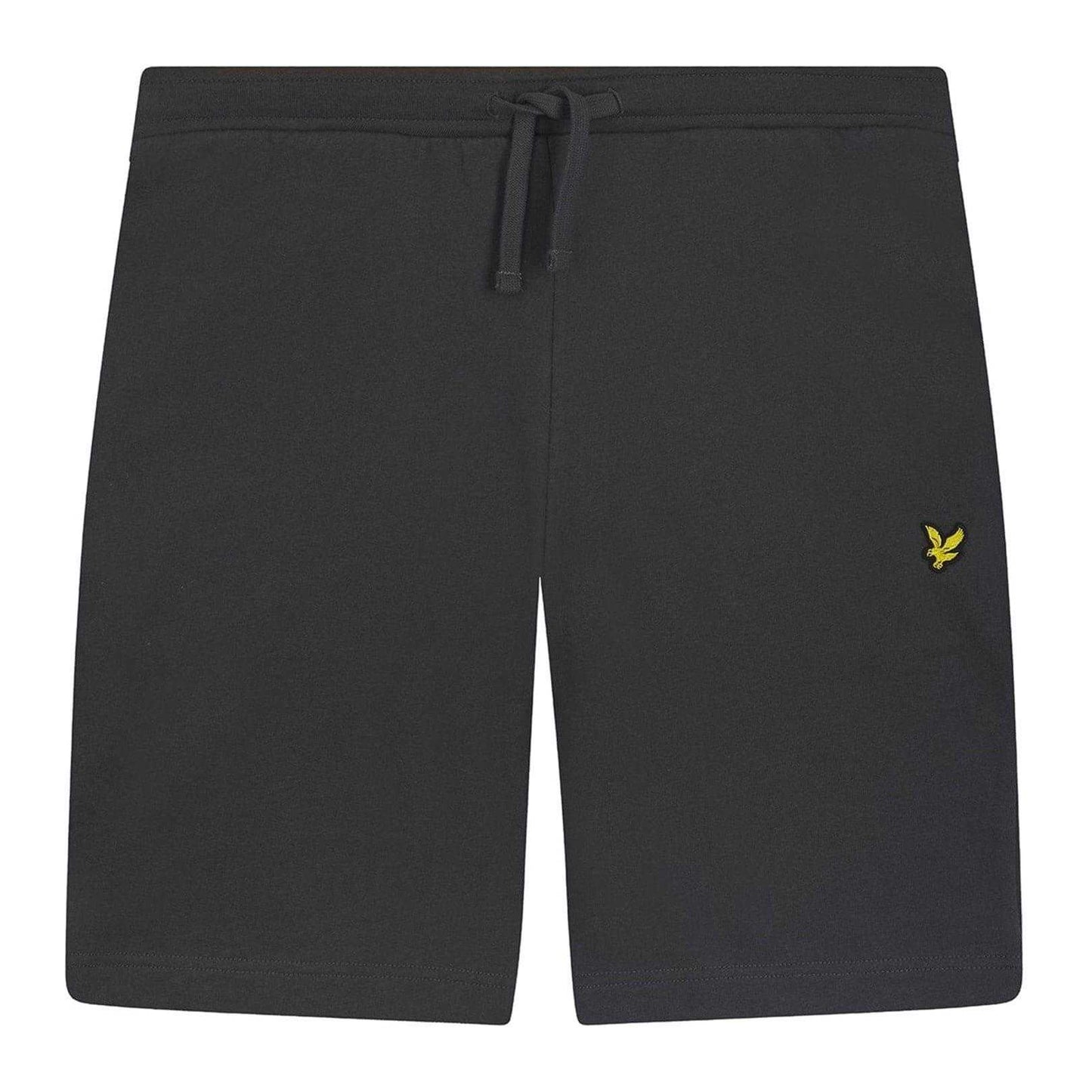 Gunmetal Grey - Front - Lyle & Scott Mens Fleece Shorts