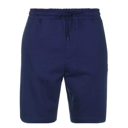 Navy - Front - Lyle & Scott Mens Fleece Shorts