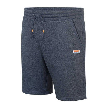Charcoal Marl Marl - Back - SoulCal Mens Cotton Blend Sweat Shorts