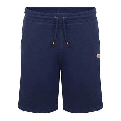 Navy - Front - SoulCal Mens Cotton Blend Sweat Shorts