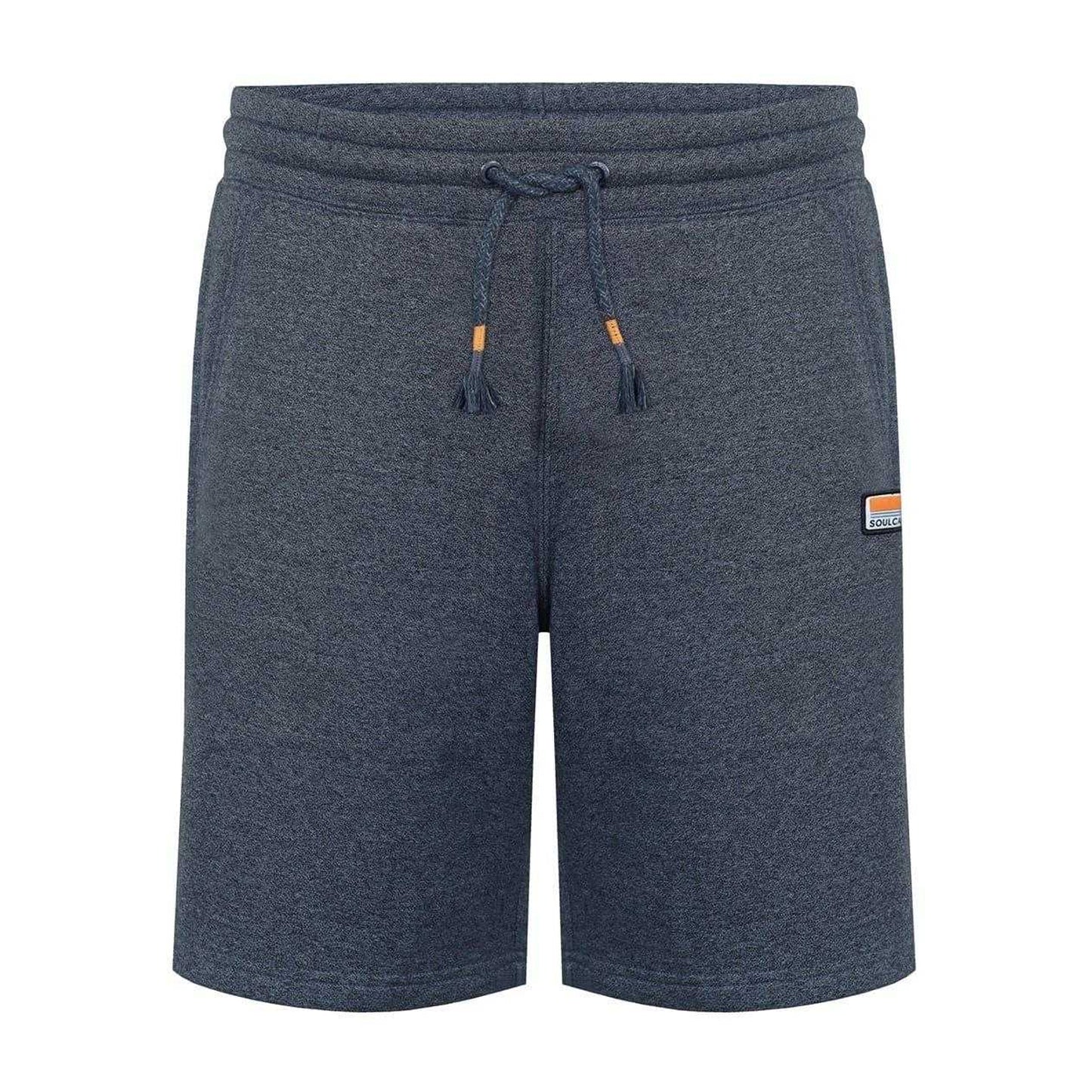 Charcoal Marl Marl - Front - SoulCal Mens Cotton Blend Sweat Shorts