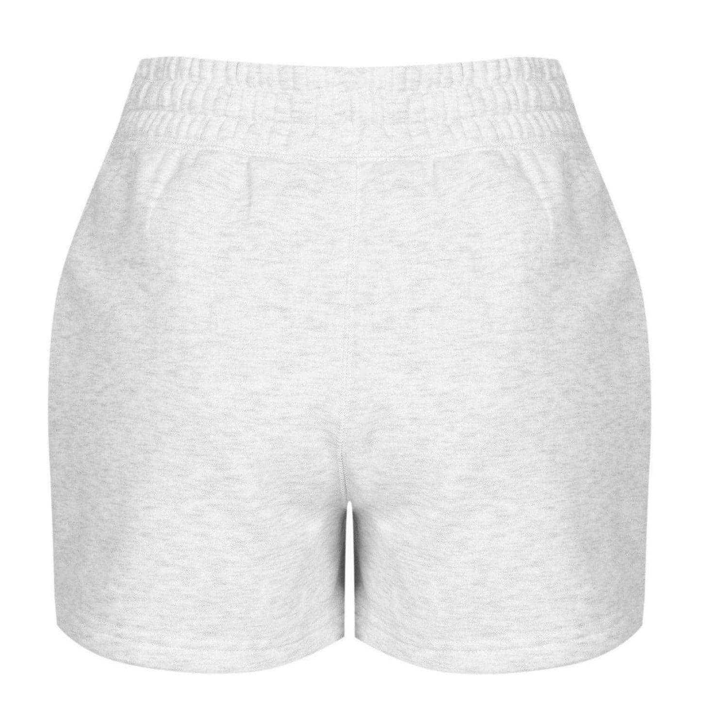 Ice Marl Marl - Back - SoulCal Womens-Ladies Fleece Relaxed Fit Shorts