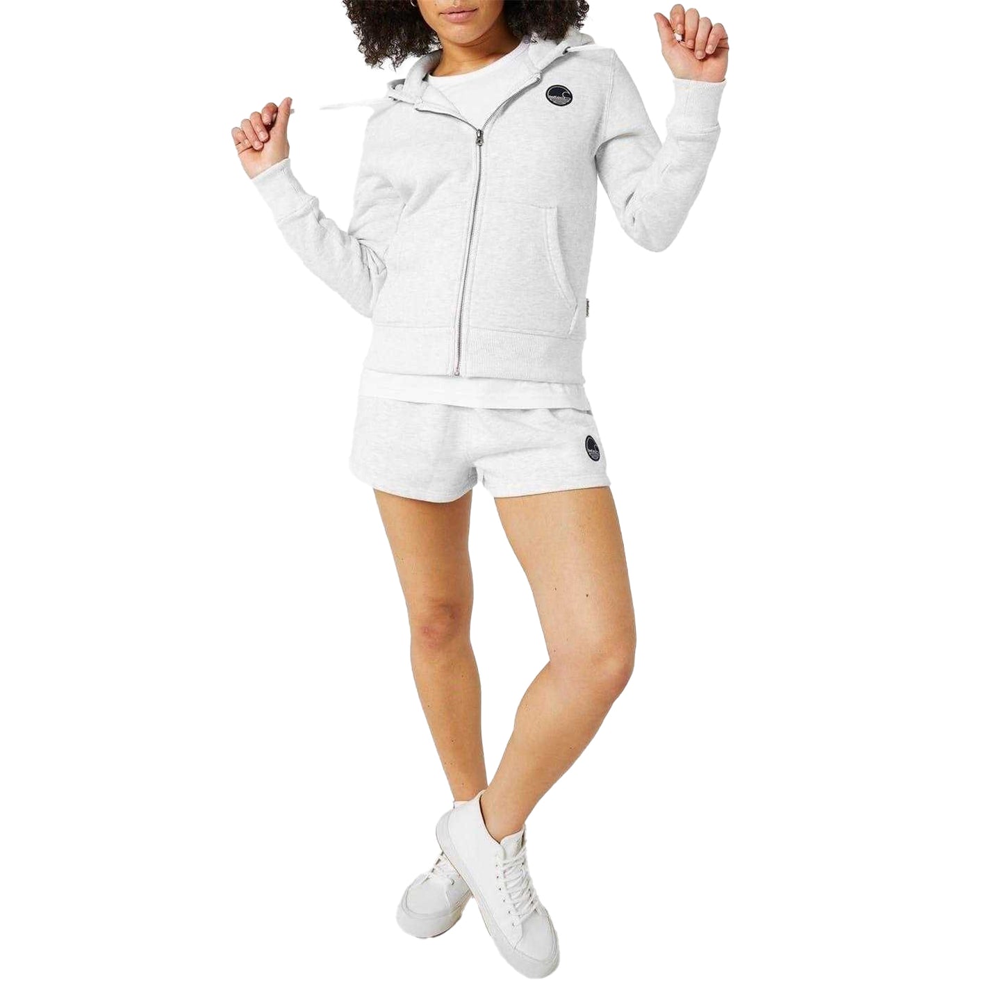 Ice Marl Marl - Lifestyle - SoulCal Womens-Ladies Fleece Relaxed Fit Shorts