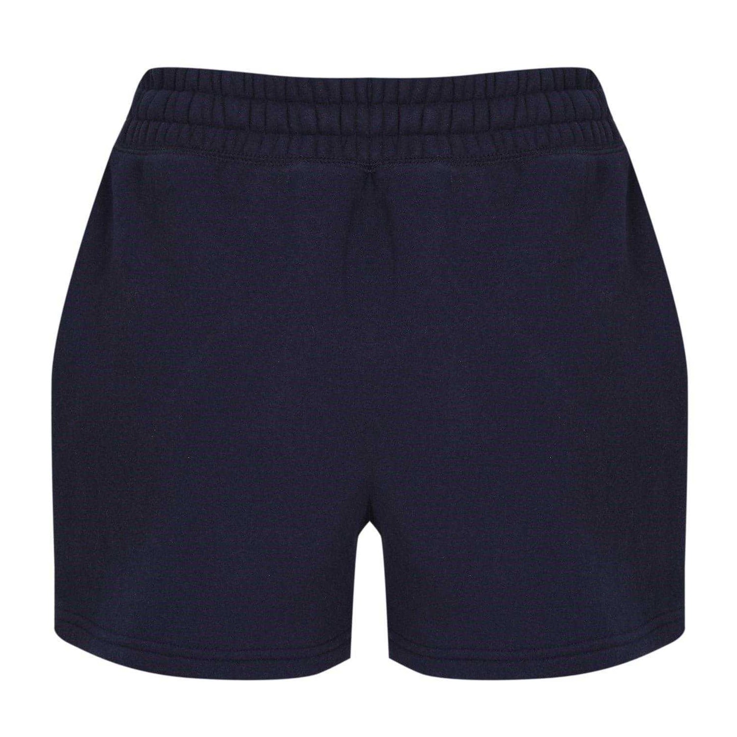 Navy - Back - SoulCal Womens-Ladies Fleece Relaxed Fit Shorts