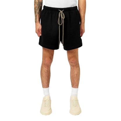 Black - Lifestyle - Essentials Mens Fleece Sweat Shorts