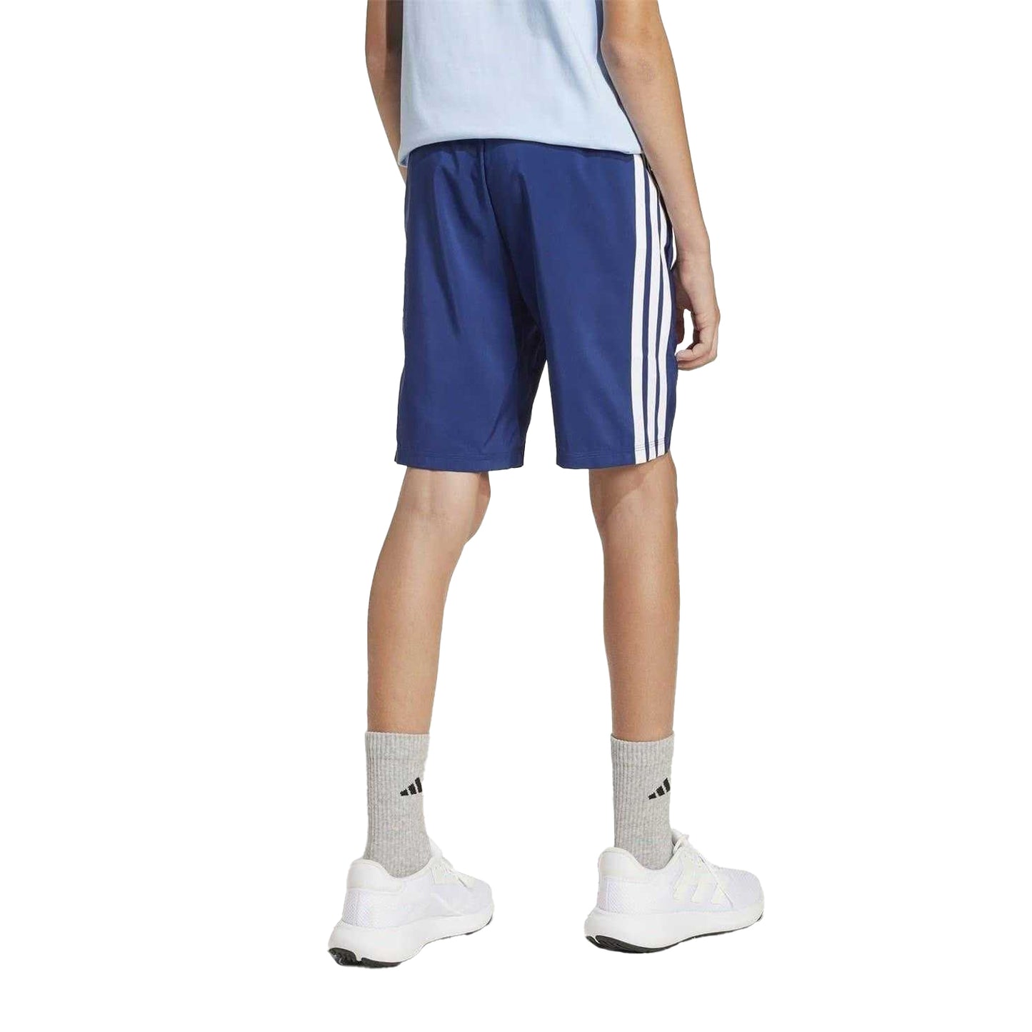 Ink-White - Back - Adidas Childrens-Kids Chelsea Shorts