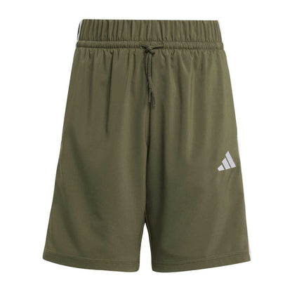 Khaki-White - Front - Adidas Childrens-Kids Chelsea Shorts