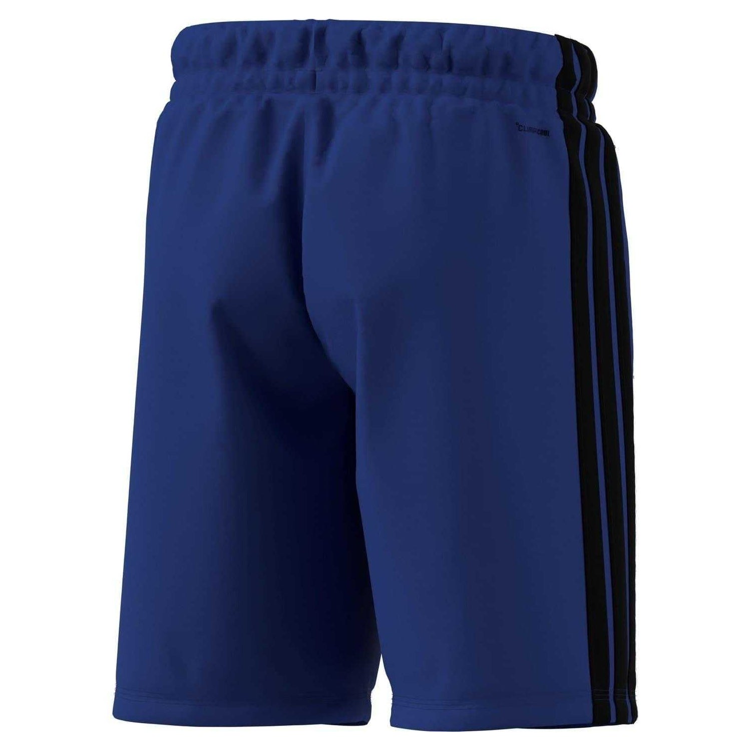 Blue-Black - Back - Adidas Childrens-Kids Chelsea Shorts