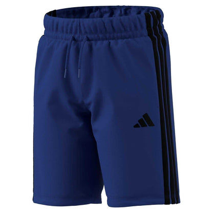 Blue-Black - Side - Adidas Childrens-Kids Chelsea Shorts