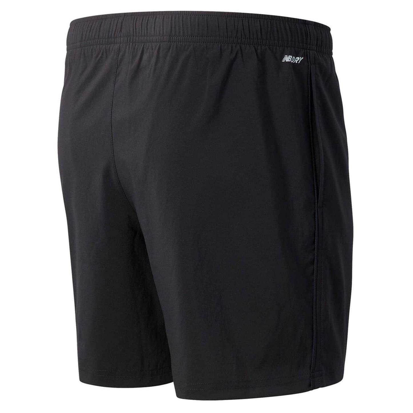 Black - Back - New Balance Mens 2 in 1 Running Shorts