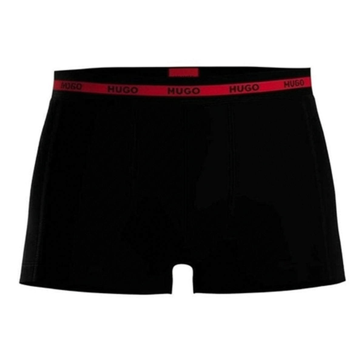 Red - Back - Hugo Mens Boxer Shorts (Pack of 3)