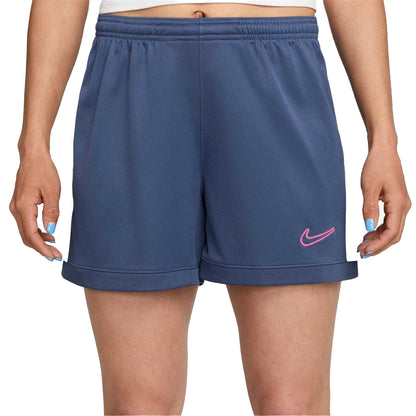 Mystic Blue - Front - Nike Womens-Ladies Academy Shorts